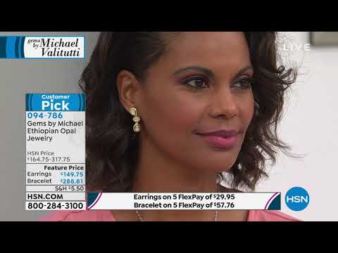 Gems by Michael Ethiopian Opal Drop Earrings