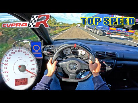 Seat Leon Cupra R 1M | TOP SPEED on Autobahn