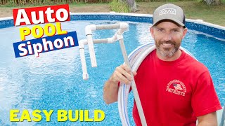 How to siphon your pool without ever over siphoning it!!!!