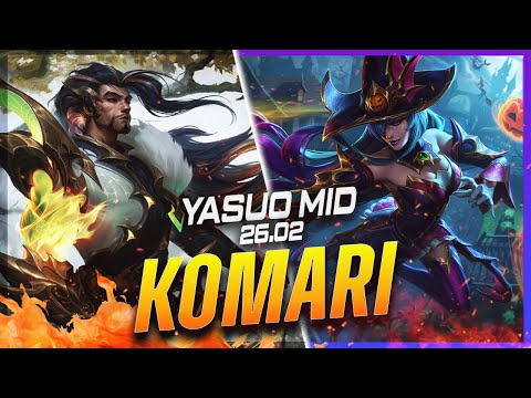 Komari - Yasuo vs Syndra MID Patch 26.2 - Yasuo Gameplay