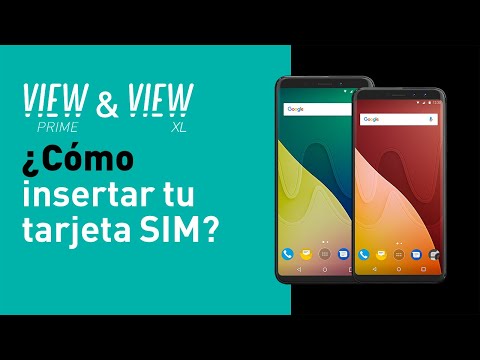 Wiko VIEW XL & VIEW Prime Tutorial 2 - ¿Cómo insertar tu tarjeta SIM?
