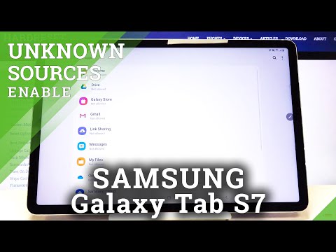 How to Enable Unknown Sources in SAMSUNG Galaxy Tab S7 – Allow App Installation
