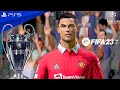 FIFA 23 - Manchester United vs. Paris Saint-Germain - UEFA Champions League Final PS5 Gameplay | 4K
