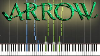 Arrow - Main Theme | Piano Tutorial + Sheets