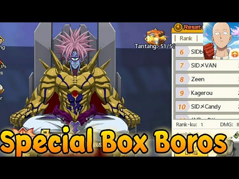 SPECIAL BOX REWARD CLUB CHALLENGE BOROS , 100% GEAR ORANGE - One Punch Man The Strongest