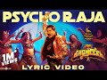 Bagheera Psycho Raja Lyric Video Prabhu Deva Amyra Dastur Adhik Ravichandran Ganesan S