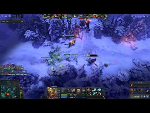 Dota 2 - Pangolier Early Game Teamfight