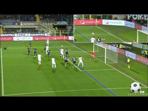 Il rigore di Toloi in Atalanta-Juventus 2-2 (1° video)