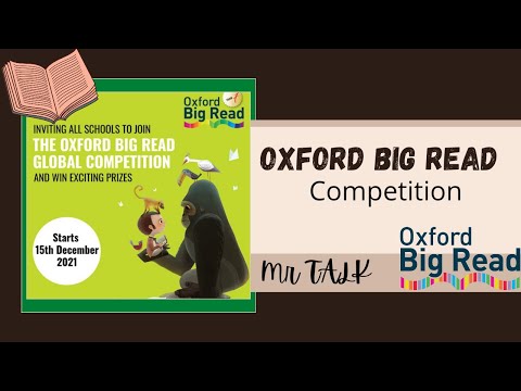 Let's Participate in *OXFORD BIG READ COMPETITION* Mr TALK