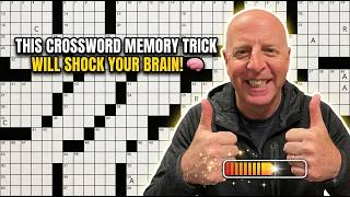 This Crossword Memory Trick Will SHOCK Your Brain! 🧠 | CrossReads (Video 59)