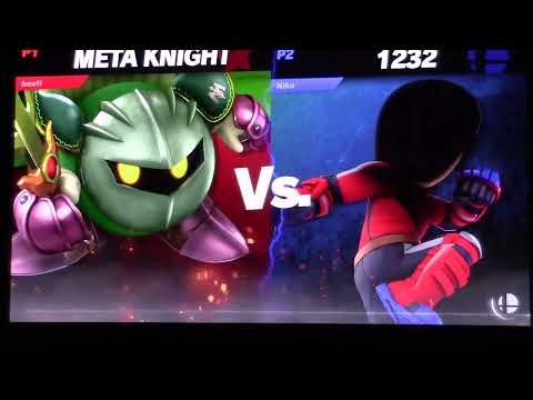 viola (Meta Knight, Sephiroth) vs. FireThePyro (Mii Brawler) - Winners Round 3 - ESA Spokane ITG