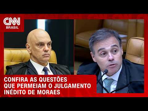 Datas, votos e afastamentos: veja as questões que cercam o julgamento inédito de Moraes | CNN 360°