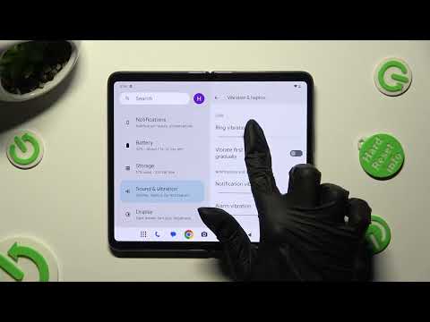 How to Enter Vibration Settings in GOOGLE Pixel Fold – Find Vibration Options
