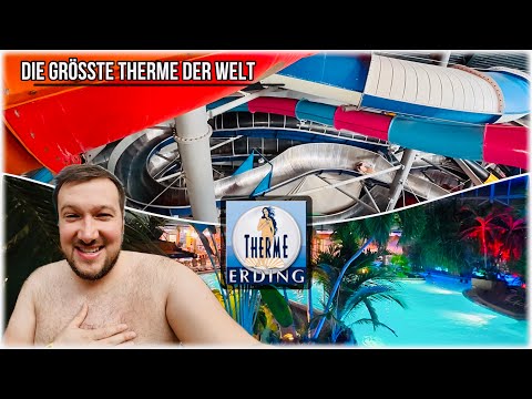 The world's largest thermal spa! Therme Erding 2025 including water slides |Parkfan95 Mini-Blog|