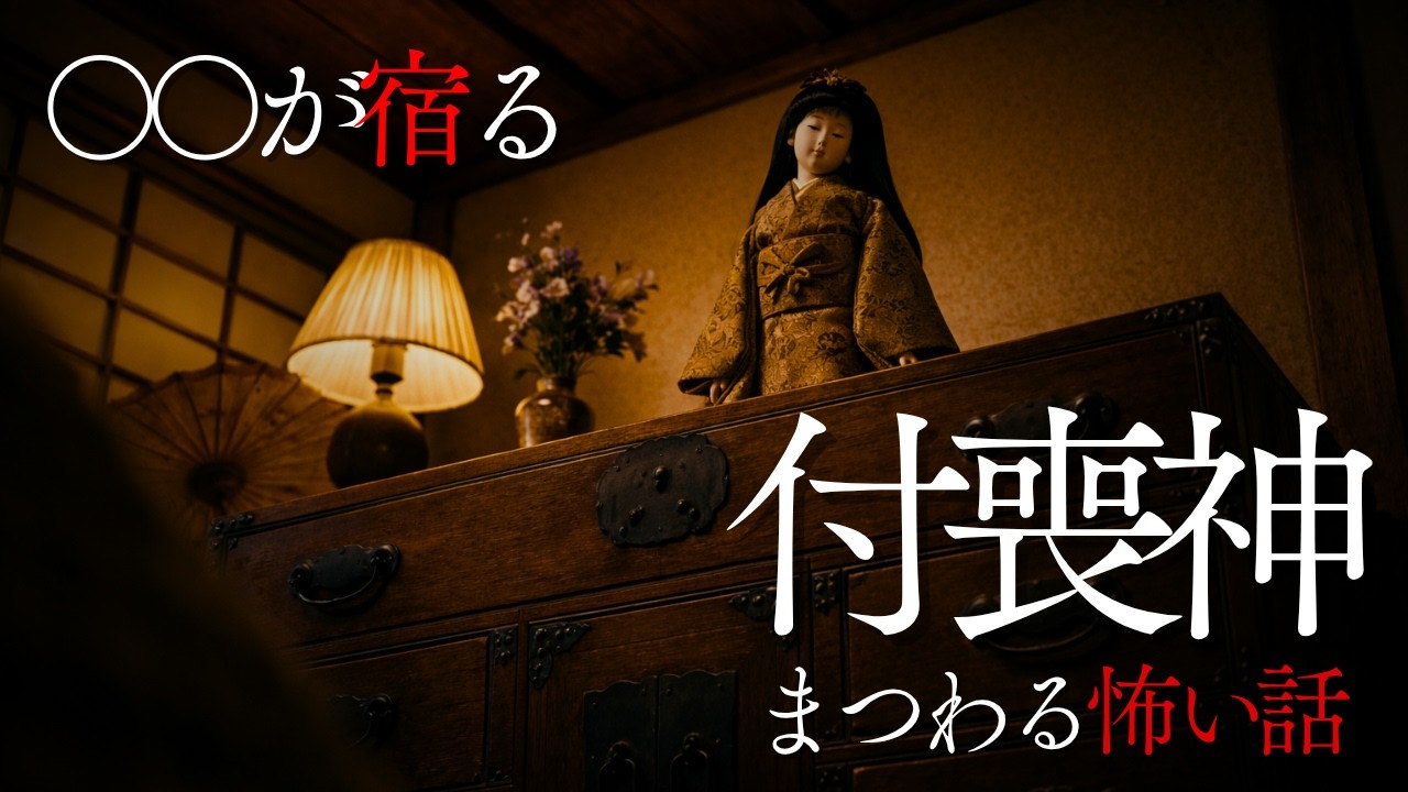 【怪談朗読】もっと邪悪な何かだっ…　付喪神に纏わる怖いの話　千年怪談【語り手】sheep【奇々怪々】【怖い話】【朗読】【ホラー】【心霊】【オカルト】【都市伝説】【作業用】【睡眠用】