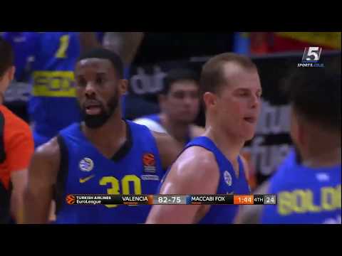 Euroleague Game 30: Valencia 87 - Maccabi FOX Tel Aviv 84