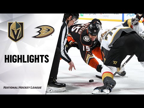 Golden Knights @ Ducks 4/18/21 | NHL Highlights