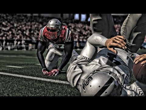 Madden 15 Player Franchise Next Gen Gameplay - Carr Goes Almost Perfect | Alston Kicks Carr's Helmet