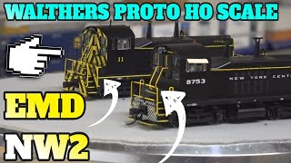 Walthers Proto HO EMD NW2 Switcher Review – Loksound DCC & DC Ready Model Train Product Demo