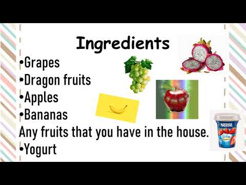 Superminds Unit 4: Rainbow fruit salad