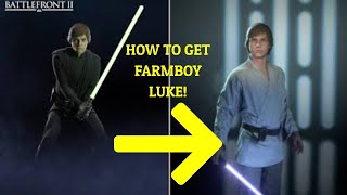 How to get the Luke Farmboy skin in Star Wars Battlefront 2! (Updated)