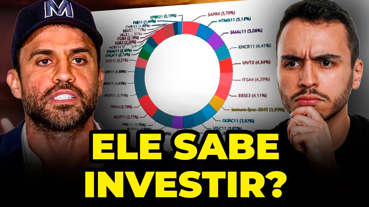 ANALISEI A CARTEIRA DO PABLO MARÇAL: EU INVESTIRIA ASSIM?