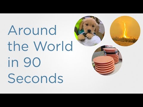 In 90 Seconds: Buffet bans German man for eating too much, firenado melts water hose