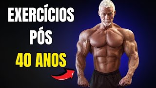 Os Indispensáveis 5 Exercícios para Homens Acima dos 40 Anos