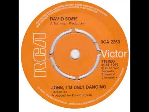 UK New Entry 1972 (178) David Bowie - John, I'm Only Dancing