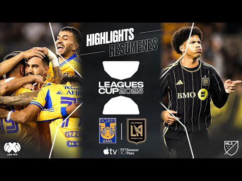 Club Tigres vs. LAFC | Leagues Cup | David Martínez BANGER Game-Winner!