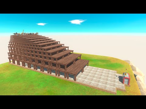 Table Stairs Championship - Animal Revolt Battle Simulator