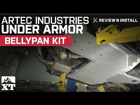 Jeep Wrangler Artec Industries Under Armor - Bellypan Kit (2012-2015 JK 2 Door) Review & Install