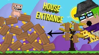 growtopia | how to make house entrance
