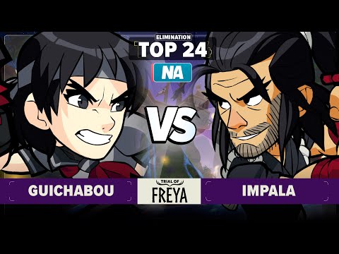 Impala vs Guichabou - Elimination Top 24 - Trial of Freya - NA 1v1