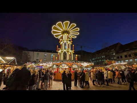 Heidelberg Christmas Market 2025 | Magical Winter Walking Tour in Germany 🇩🇪