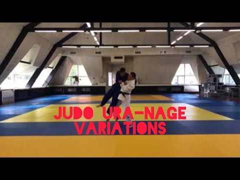 Judo Ura-nage variations