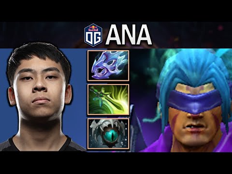 OG.ANA SMURF ANTI-MAGE WITH 27 KILLS & MOON SHARD - DOTA 2 7.31 GAMEPLAY
