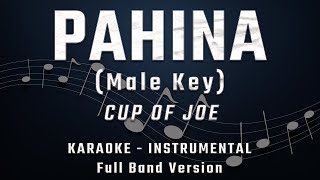 Download lagu PAHINA - MALE KEY - FULL BAND KARAOKE - INSTRUMENTAL - CUP OF JONE mp3