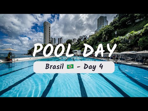 Pool Day At An Exclusive Yacht Club 🛥️  - Brasil 🇧🇷 - Day 4