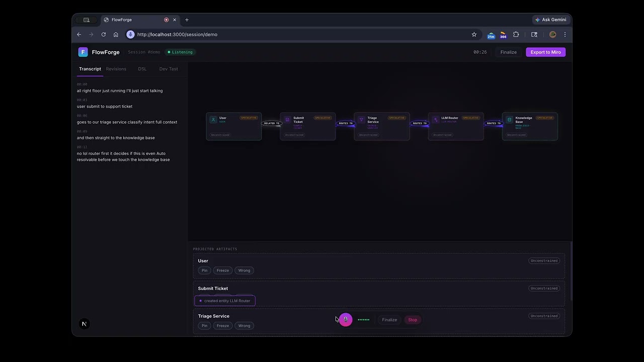 FlowForge project preview