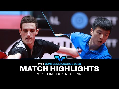 Jishan Liang vs Filip Radovic | MS Qual | WTT Contender Zagreb 2023