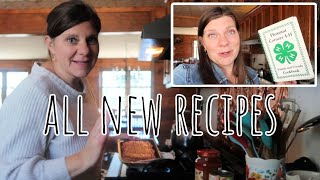 7 ALL NEW Dinner Recipes + Yummy Desserts |  All From a 4-H Cookbook