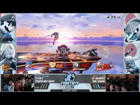 Frostbite 2017 Doubles WINNERS SEMIS - C9 | Ally + echoFox MVG | MKLeo vs LG | Abadango  + Kameme