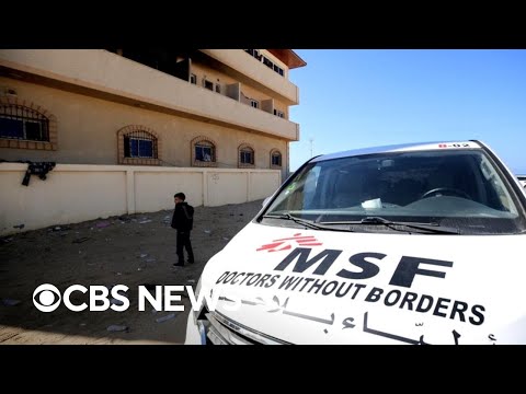 Israel to bar dozens of humanitarian groups from Gaza, including Doctors Without Borders