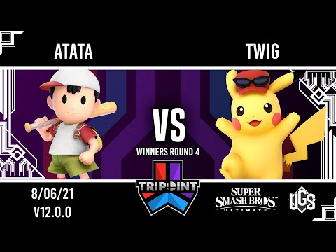 Tripoint Smash 108 - Winners Round 4 - ATATA(Ness) Vs. twig(Pikachu)