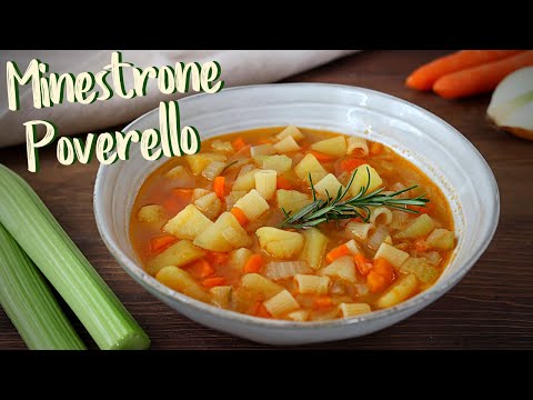 MINESTRONE POVERELLO Ricetta Facile - Zuppa di Verdure Fatta in Casa da Benedetta