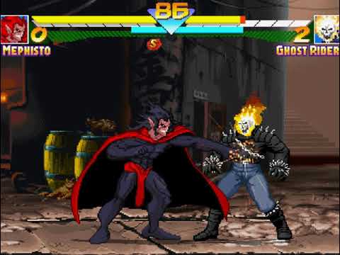 Battle Showcase: Mephisto Vs Ghost Rider