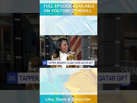 Jake Tapper, Scott Bessent CLASH Over Qatar’s $100 Million Jet Gift | RISING