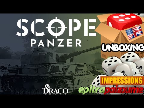 SCOPE Panzer - Unboxing & Impressions (EN) by Epitrapaizoume