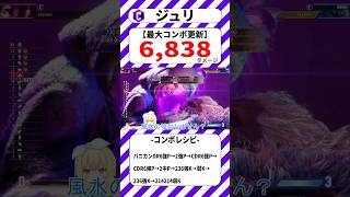 【スト6】SA3が強すぎてめちゃくちゃな提案をするVtuberwww【最大コンボ】#スト6 #ジュリ #風水エンジン #shorts